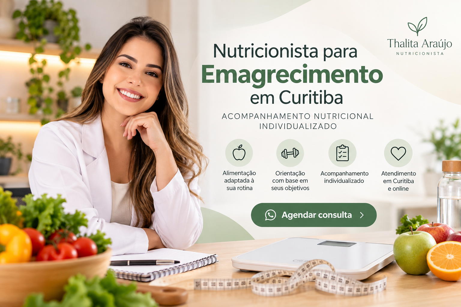 Nutricionista para Emagrecimento em Curitiba